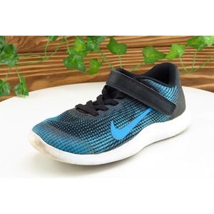 Nike Flex‎ Toddler Girls 12 Medium Blue Running Fabric